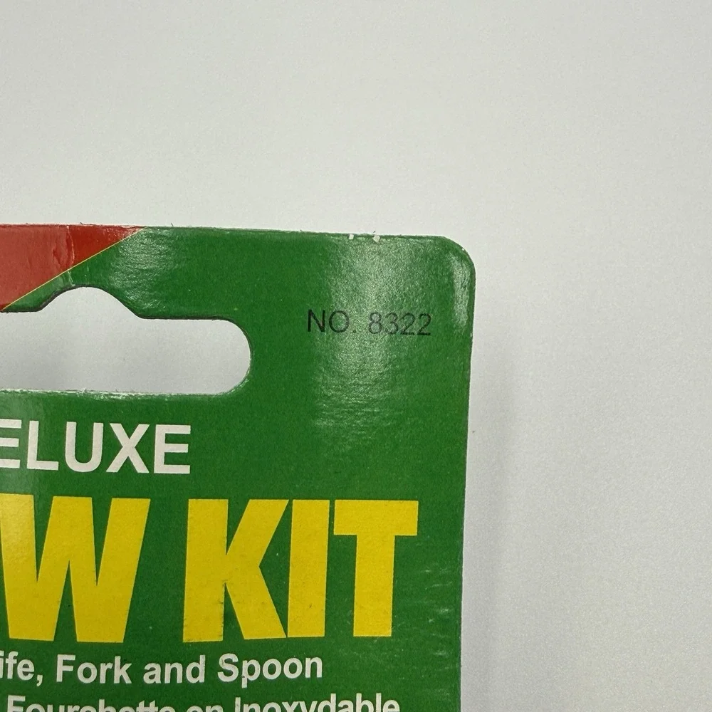 Vintage Coghlan's Deluxe Chow Kit 8322 Stainless Knife Fork Spoon‎ Sealed